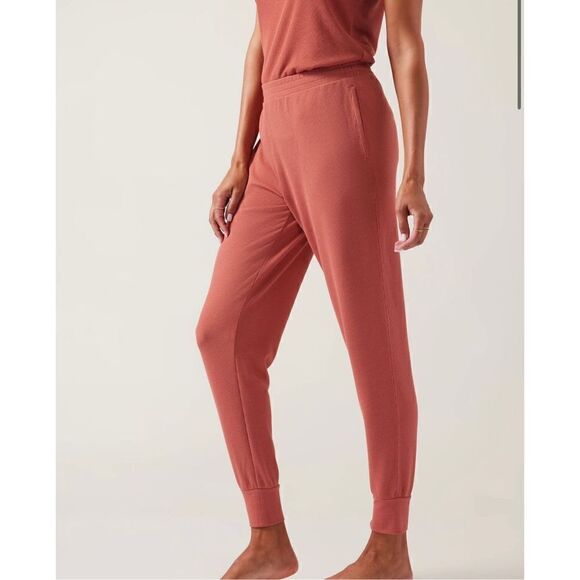 Athleta Wind Down Women's Pink Pull-on Joggers Size 2xl NWT - Picture 3 of 7